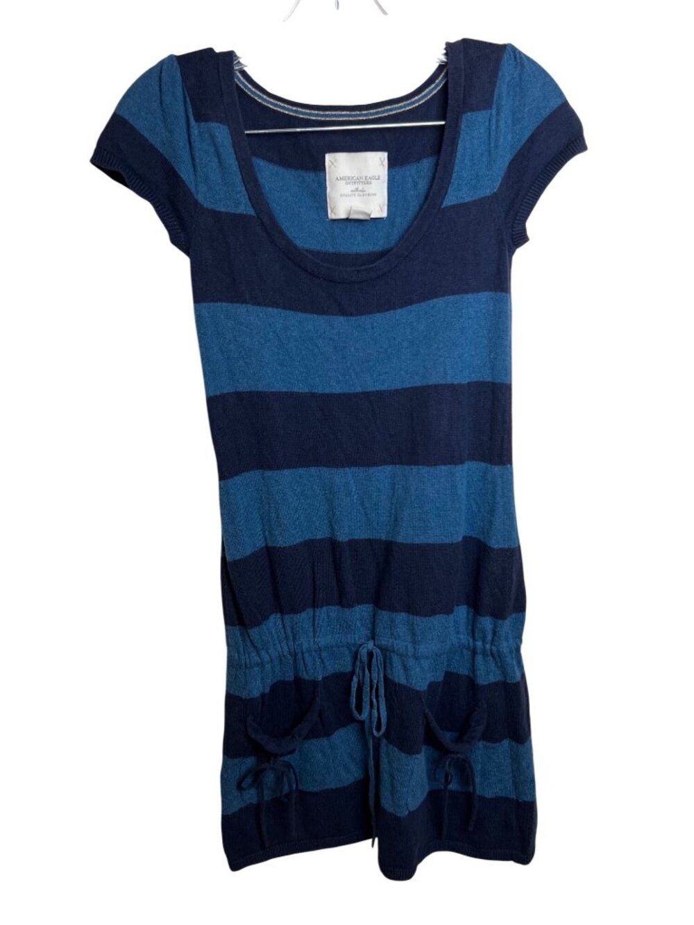 Vintage American Eagle Striped Sweater Dress